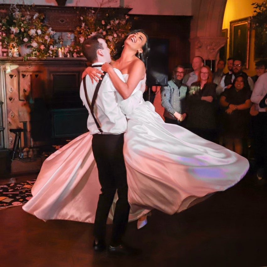 First Dance at Huntsham Court Devon